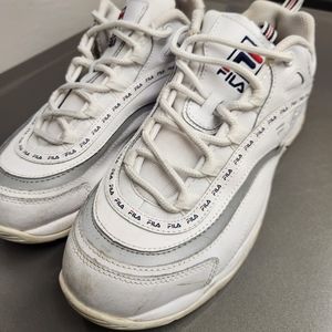 FILA white sneakers